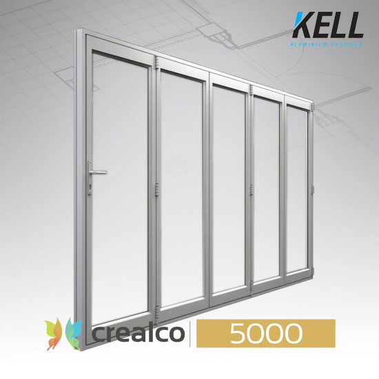 5000 Top Hung Sliding Folding Door