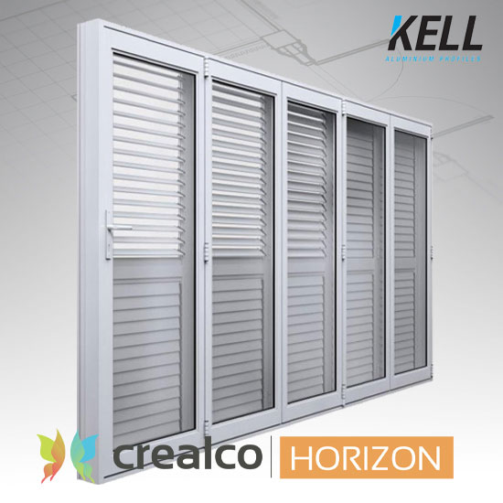 Horizon Adjustable Shutter for Windows and Doors