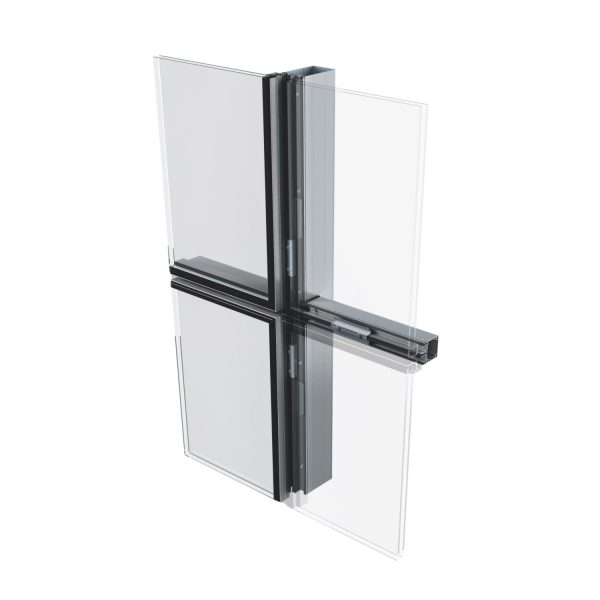 Crealco Facade60 Flush Glaze Curtain Wall